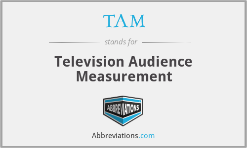 What does audience measurement stand for?